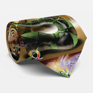 P är för Phoenix: Q är för Quetzalcoatl Tie Slips