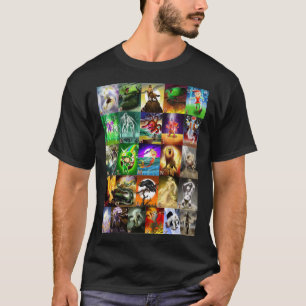 P är för Phoenix Tiled T Shirt
