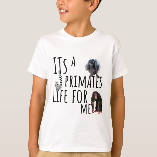 P är för Primat T Shirt (Framsida)