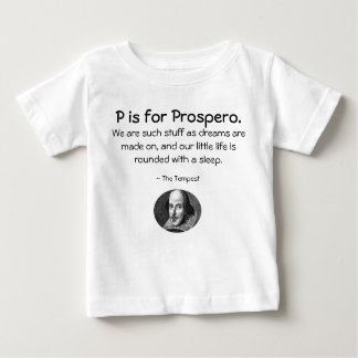 P är för Prospero ・ En liten Shakespeare Shirt Tee Shirt