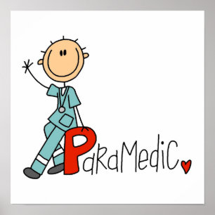 P är för Sjukvårdare Poster