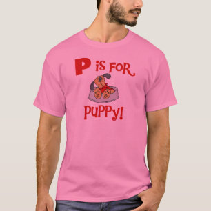 P är för valpTshirts och gåvor T Shirt