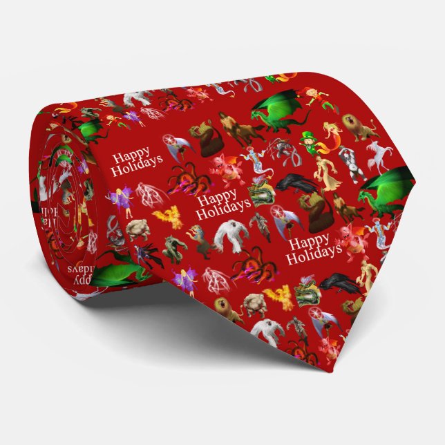 P är till Phoenix-jultid (Red) Slips (Rullad)