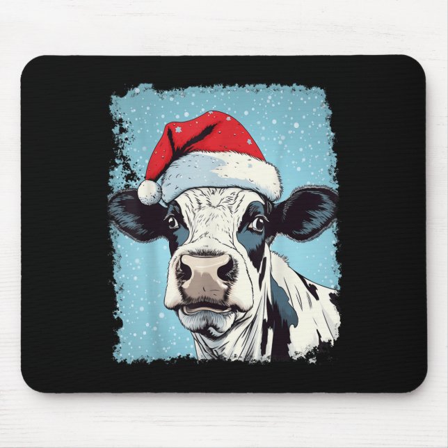 P Art Colorful Cow Christmas  Musmatta (Framsidan)