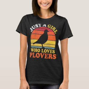 P Bird Vintage Bara en flicka som Kärlek P T Shirt