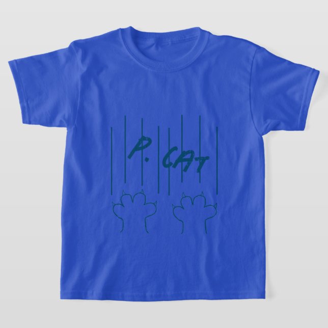 P. Cat T Shirt (Laydown)