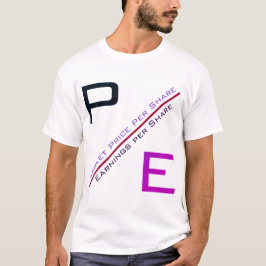 ’P/E-förhållande’ Tee Shirt