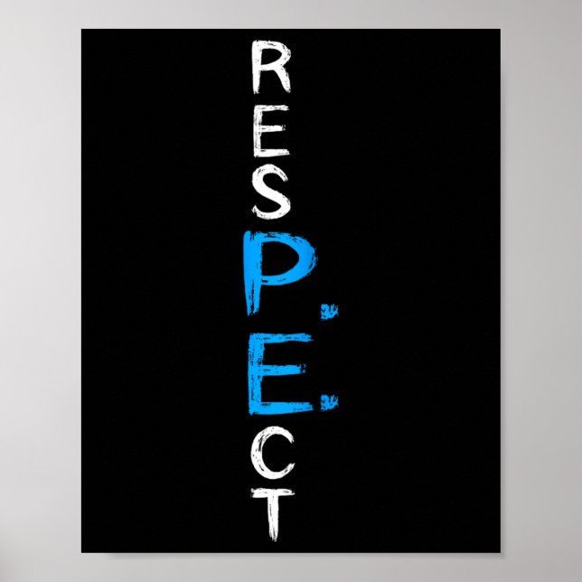 P.e. Lärare Pe Teacher School Fitness Gym Cl Poster (Framsidan)