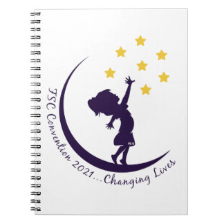 P.E.O. Florida State Convention Logotyp Anteckningsbok