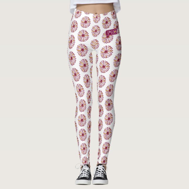 P.E.O.Logga Leggings (Framsida)