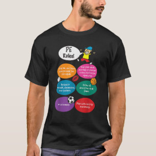 P E Regler Physical Education Teacher PE T Shirt