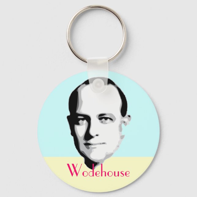 P. G. Wodehouse Keychain Nyckelring (Framsida)