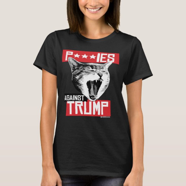 P***IER MOT TRUMP TEE SHIRT (Framsida)