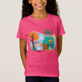 P. KungDuckling - grafisk utslagsplats för tre Tee Shirt