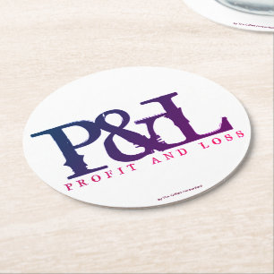 P&L UNDERLÄGG PAPPER RUND