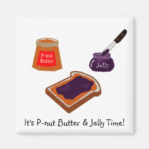 P-nöt Butter & Jelly Time Magnet