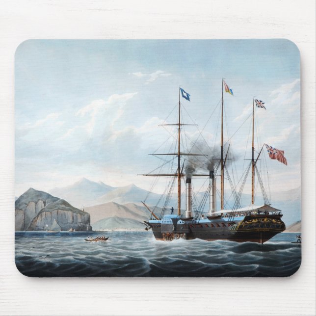 P&O-styrskepp Bentinck 1844 Musmatta (Framsidan)