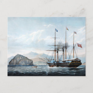P&O-styrskepp Bentinck 1844 Vykort