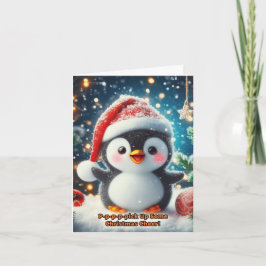 P-p-p-plocka upp lite julklapp! helgkort