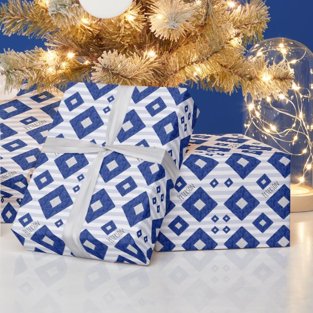 P Pappa Nautical Signal Flagga | Sjöfartskod Presentpapper (Helgdagar)