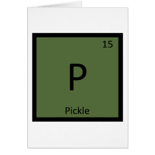 P - Pickle.png Hälsningskort