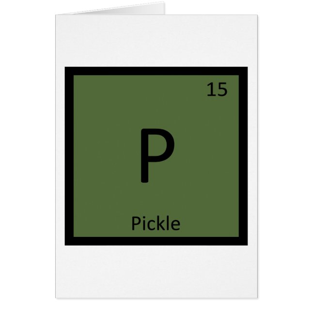 P - Pickle.png Hälsningskort (Framsidan)