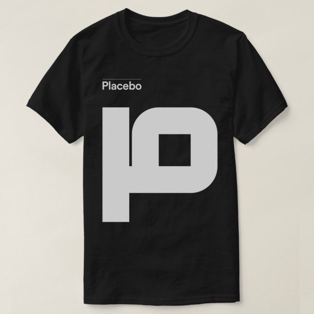 P Placebo T Shirt (Design framsida)