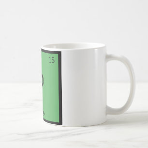 P - Polosport Kemi Periodiska Systemets Symbol Kaffemugg