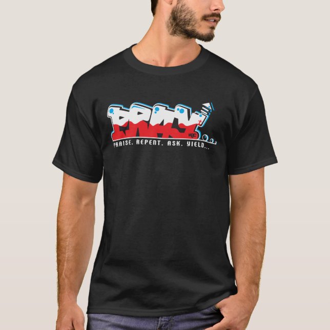 P.R.A.Y. T SHIRT (Framsida)