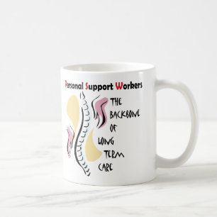 P.S.W. ryggraden Kaffemugg