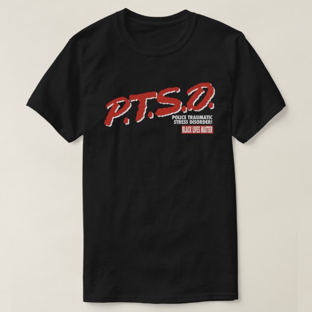 P.T.S.D T SHIRT (Design framsida)