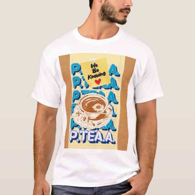 P-Tea-A Tees T Shirt (Framsida)