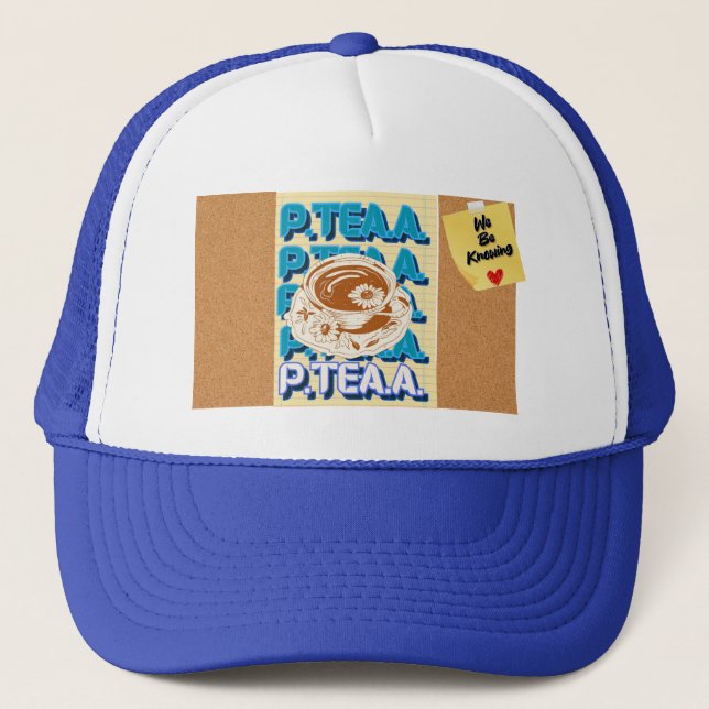 P-Tea-A Trucker Cap Keps (Framsida)