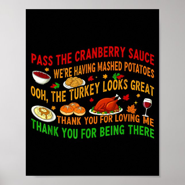 P The Cranberry Sauce Mashed Tatoes  Poster (Framsidan)