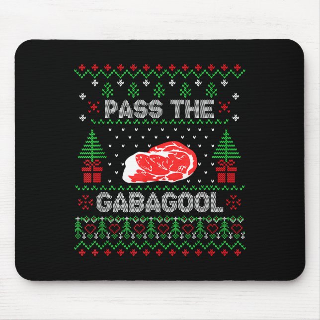P The Gabagool Tacky Ugly Christmas Sweater For Me Musmatta (Framsidan)