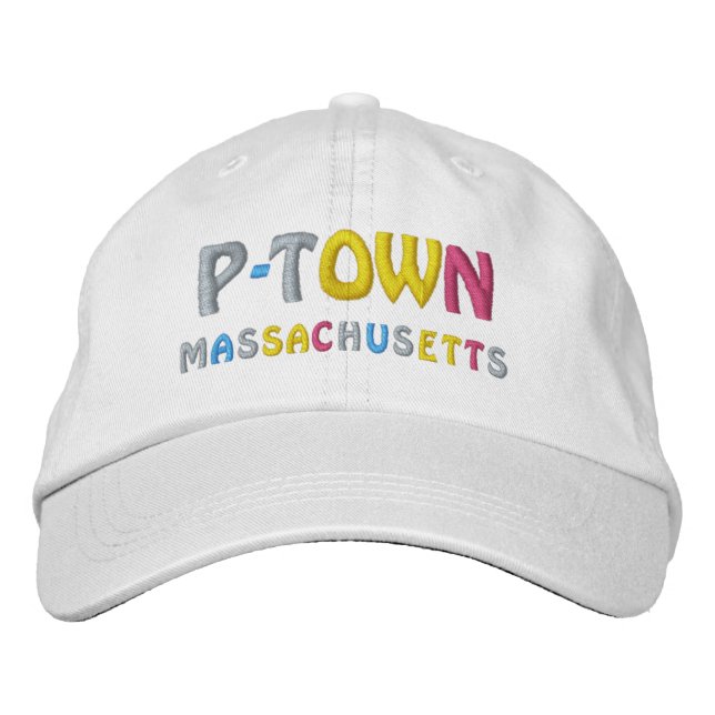 P-TOWN-tak Broderad Keps (Framsida)