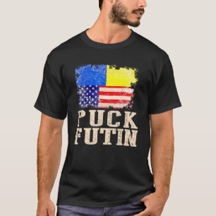 P Uck Fu Tin Memine jag står med Ukraina L T Shirt