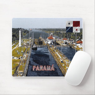 PA0003 Amerika - Panama - Kanallås - panoramabilde Musmatta
