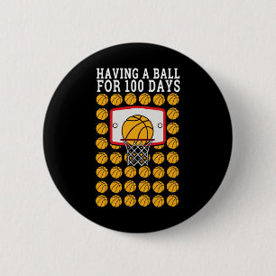 På 100-dagarsdagen 100 Boll-basket Knapp