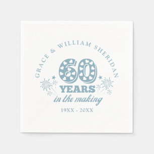 På 60-årsdagen av det Skapar Bröllop Pappersservett