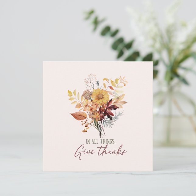 På alla Sak Ge tackhösten (Stående Fram)