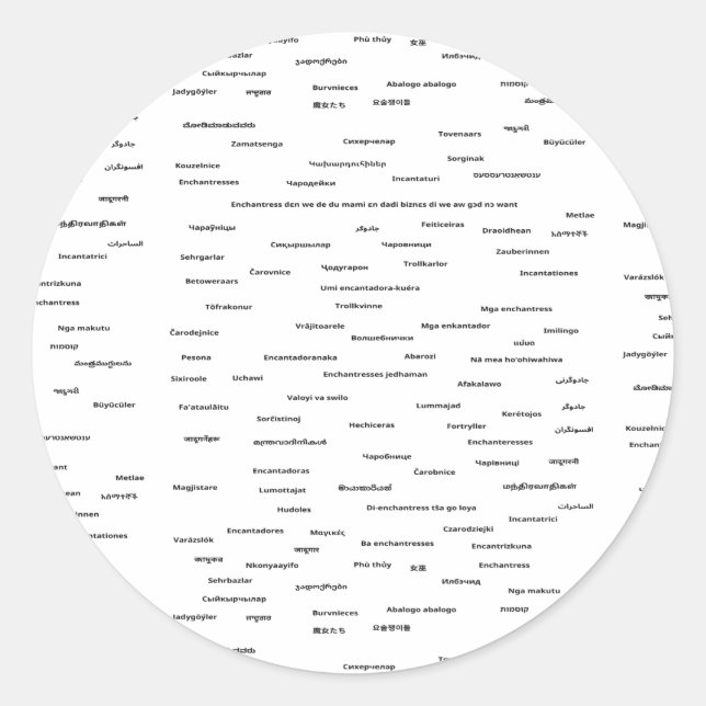 På alla språk - etikett (Framsida)