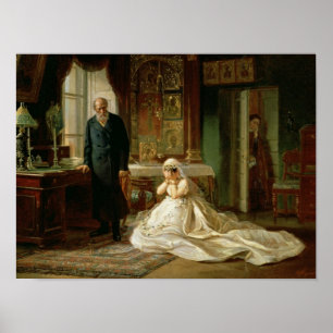 På Altar, 1870-talet Poster