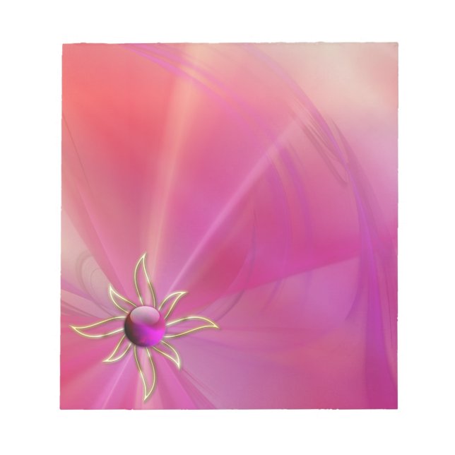 På Anteckningsblocket Radiant Splendor Anteckningsblock (Framsida)