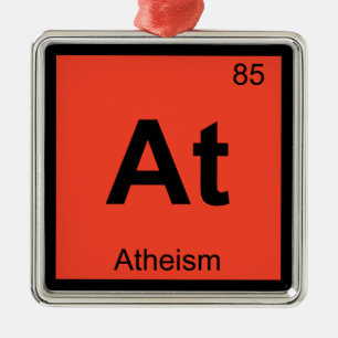 På - Ateism Filosofi Kemi Symbol Julgransprydnad Metall