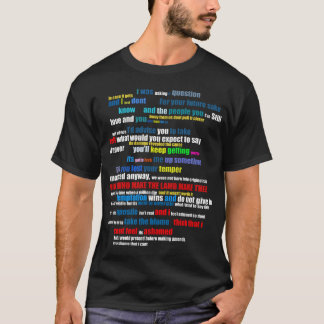På att låta gå t-shirt
