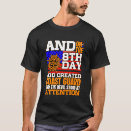 På åttonde dagen Skapat Gud Kusten-gardet T Shirt