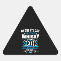 På åttonde dagen Skapat Gud whisky Scots