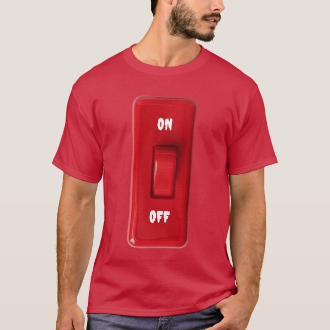 PÅ AV-SWITCH T SHIRT (Framsida)