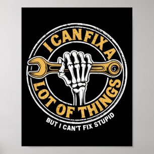 (på baksidan) Jag kan fixa mycket Sak, men jag kan Poster